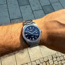 Load image into Gallery viewer, Tissot PRC 100 Solar Quartz Blue Dial Silver Steel Strap Watch for Men - T151.422.11.041.00