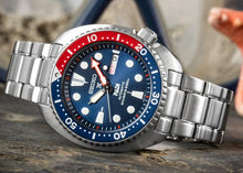 Load image into Gallery viewer, Seiko Prospex Sea Padi Blue Dial Silver Steel Strap Watch for Men - SRPE99K1