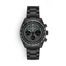 Load image into Gallery viewer, Seiko Prospex Speedtimer The Black Series Limited Edition Black Dial Black Steel Strap Watch for Men - SSC917