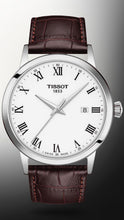 Load image into Gallery viewer, Tissot T Classic Dream Quartz White Dial Brown Leather Strap Watch for Men - T129.410.16.013.00