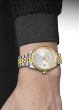 Load image into Gallery viewer, Tissot Ballade Quartz Silver Dial Two Tone Steel Strap Watch for Women - T156.210.22.031.00