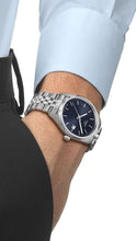 Load image into Gallery viewer, Tissot Ballade Quartz Blue Dial Silver Steel Strap Watch for Men - T156.410.11.041.00