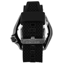 Load image into Gallery viewer, Seiko 5 Sports SKX Series Automatic Black Dial Black Silicone Strap Watch for Men - SRPD65K2