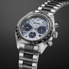 Load image into Gallery viewer, Seiko Prospex Speedtimer Solar Chronograph Limited Edition Blue Dial Two Tone Steel Strap Watch for Men - SSC909