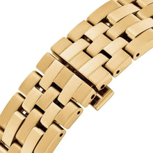 Load image into Gallery viewer, Seiko Presage Cocktail Time Automatic Diamonds Gold Dial Gold Steel Strap Watch for Women - SRE018J1