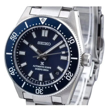 Load image into Gallery viewer, Seiko Prospex 1965 Heritage Diver’s Automatic Blue Dial Silver Steel Strap Watch for Men - SPB451J1