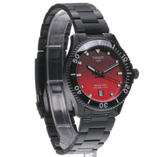 Load image into Gallery viewer, Tissot Seastar 1000 Red Dial Black Steel Strap Watch for Men - T120.410.33.421.00