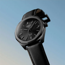 Load image into Gallery viewer, Tissot PRC 100 Solar Quartz Black Dial Black Leather Strap Watch for Men - T151.422.36.051.00