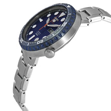Load image into Gallery viewer, Seiko 5 Sports Automatic Blue Dial Silver Steel Strap Watch for Men - SRPC63J1