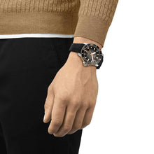 Load image into Gallery viewer, Tissot Seastar 2000 Professional Powermatic 80 Black Dial Black Rubber Strap Watch for Men - T120.607.17.441.00