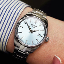Load image into Gallery viewer, Tissot PR 100 Quartz Silver Dial Silver Steel Strap Watch for Women - T150.210.11.031.00