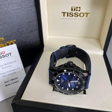 Load image into Gallery viewer, Tissot Seastar 2000 Professional Powermatic 80 Blue Dial Blue Nylon Strap Watch for Men - T120.607.37.041.00