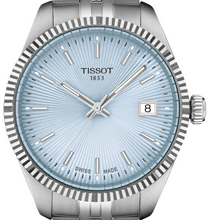 Load image into Gallery viewer, Tissot Ballade Quartz Blue Dial Silver Steel Strap Watch for Women - T156.210.11.351.00