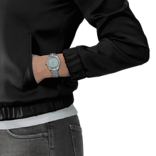 Load image into Gallery viewer, Tissot Ballade Quartz Green Dial Silver Steel Strap Watch for Women - T156.210.11.091.00