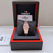 Load image into Gallery viewer, Tissot PRX Diamonds Rose Gold Dial Rose Gold Steel Strap Watch for Women - T137.010.33.506.00