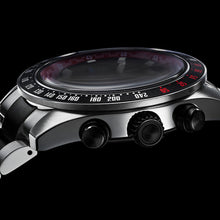 Load image into Gallery viewer, Seiko Prospex Speedtimer Solar Chronograph Datsun 240Z Collaboration Limited Edition Black Dial Two Tone Steel Strap Watch for Men - SSC957