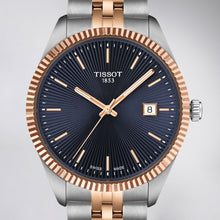 Load image into Gallery viewer, Tissot Ballade Quartz Blue Dial Two Tone Steel Strap Watch for Men - T156.410.22.041.00