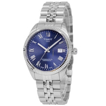 Load image into Gallery viewer, Tissot Ballade Powermatic 80 COSC Blue Dial Silver Steel Strap Watch for Men - T156.408.11.043.00