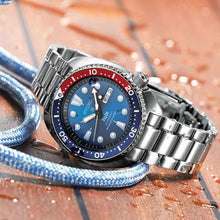 Load image into Gallery viewer, Seiko Prospex Sea Padi Blue Dial Silver Steel Strap Watch for Men - SRPE99K1