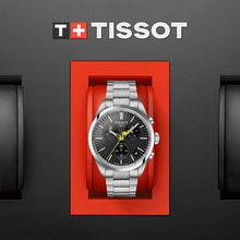Load image into Gallery viewer, Tissot PR 100 Tour De France Chronograph Black Dial Silver Steel Strap Watch for Men - T150.417.11.051.00