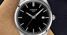 Load image into Gallery viewer, Tissot PR 100 Black Dial Silver Steel Strap Watch for Men - T150.410.11.051.00