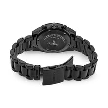 Load image into Gallery viewer, Seiko Prospex Speedtimer The Black Series Limited Edition Black Dial Black Steel Strap Watch for Men - SSC917