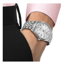 Load image into Gallery viewer, Tissot Ballade Powermatic 80 COSC Silver Dial Silver Steel Strap Watch for Men - T156.408.11.033.00