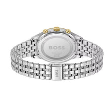 Load image into Gallery viewer, Hugo Boss Avery Chronograph Green Dial Silver Steel Strap Watch for Men - 1514159