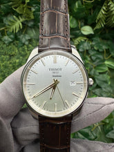 Load image into Gallery viewer, Tissot PR 100 Quartz Silver Dial Black Leather Strap Watch for Men - T150.410.16.031.00