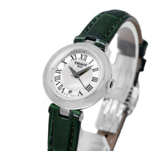 Load image into Gallery viewer, Tissot Bellissima Small Lady Mother of Pearl Dial Green Leather Strap Watch for Women - T126.010.16.113.02