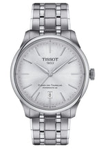 Load image into Gallery viewer, Tissot Chemin Des Tourelles Powermatic 80 Silver Dial Silver Steel Strap Watch for Men - T139.407.11.038.00