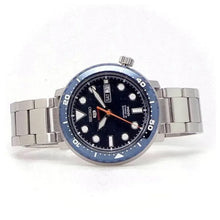 Load image into Gallery viewer, Seiko 5 Sports Automatic Blue Dial Silver Steel Strap Watch for Men - SRPC63J1
