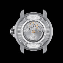 Load image into Gallery viewer, Tissot Seastar 2000 Professional Powermatic 80 Blue Dial Silver Steel Strap Watch for Men - T120.607.11.041.01