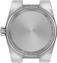 Load image into Gallery viewer, Tissot PRX Quartz Diamonds Black Dial Silver Steel Strap Watch for Women - T137.010.11.056.00