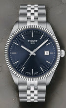 Load image into Gallery viewer, Tissot Ballade Quartz Blue Dial Silver Steel Strap Watch for Men - T156.410.11.041.00