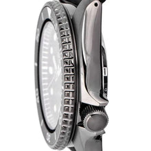 Load image into Gallery viewer, Seiko 5 Sports SKX Series Automatic Black Dial Black Silicone Strap Watch for Men - SRPD65K2