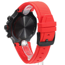 Load image into Gallery viewer, Tissot T Race Chronograph Black Dial Red Rubber Strap Watch for Men - T141.417.37.061.01