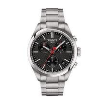 Load image into Gallery viewer, Tissot PR 100 Vuelta Chronograph Black Dial Silver Steel Strap Watch for Men - T150.417.11.051.01