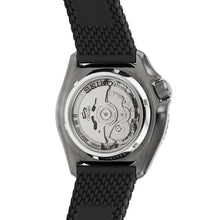 Load image into Gallery viewer, Seiko 5 Sports SKX Series Automatic Black Dial Black Silicone Strap Watch for Men - SRPD65K2