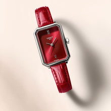 Load image into Gallery viewer, Tissot SRV Red Dial Red Leather Strap Watch for Women - T160.110.16.423.00