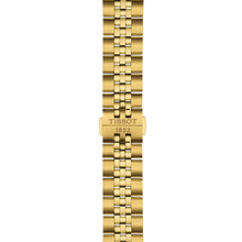 Load image into Gallery viewer, Tissot Ballade Quartz Black Dial Gold Steel Strap Watch for Men - T156.410.33.051.00