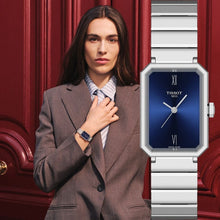 Load image into Gallery viewer, Tissot SRV Blue Dial Silver Steel Strap Watch for Women - T160.110.11.043.00