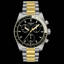 Load image into Gallery viewer, Tissot PR516 Chronograph Black Dial Two Tone Steel Strap Watch for Men - T149.417.22.051.00
