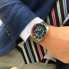 Load image into Gallery viewer, Seiko Prospex Sea Padi Blue Dial Silver Steel Strap Watch for Men - SRPE99K1
