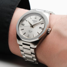 Load image into Gallery viewer, Tissot PRC 100 Solar Quartz Silver Dial Silver Steel Strap Watch for Men - T151.422.11.031.00
