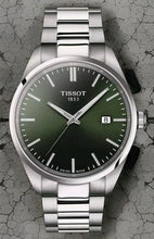 Load image into Gallery viewer, Tissot PR 100 Green Dial Silver Steel Strap Watch for Men - T150.410.11.091.00