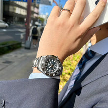 Load image into Gallery viewer, Seiko Prospex Diver Scuba Automatic Blue Dial Silver Steel Strap Watch for Men - SBEJ021