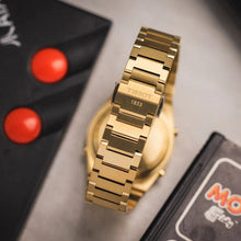 Load image into Gallery viewer, Tissot PRX Digital Quartz Gold Dial Gold Steel Strap Watch for Men - T137.463.33.020.00