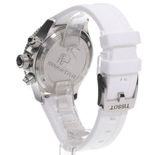Load image into Gallery viewer, Tissot Seastar 1000 Chronograph Grey Dial White Rubber Strap Watch for Men - T120.217.17.011.00