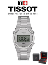 Load image into Gallery viewer, Tissot Digital Quartz Silver Dial Silver Steel Strap Watch for Men - T137.463.11.030.00